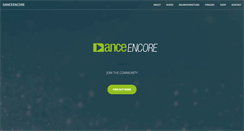 Desktop Screenshot of danceencore.de